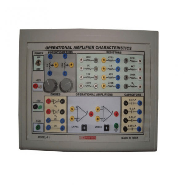 P-01 OPERATIONAL AMPLIFIER CHARACTERISTICS