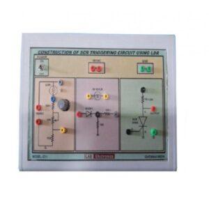C -11 CONSTRUCTION OF SCR TRIGGERING CIRCUIT USING LDR