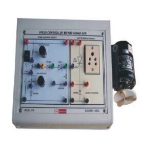 C -10 SPEED CONTROL OF MOTOR USING SCR