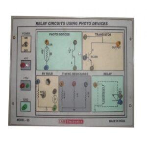 E-05 RELAY CIRCUITS USING PHOTO DEVICES