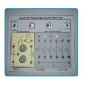 E-04 LIGHT EMITTING DIODE CHARACTERISTICS