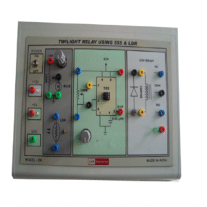 E6 - TWILIGHT RELAY USING 555 & LDR