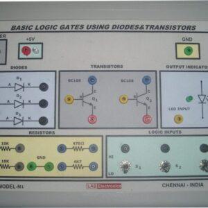 N-01 BASIC LOGIC GATES USING DIODES & TRANSISTORS