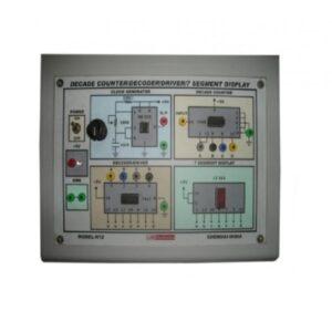 N-12 DECADE COUNTER, DECODER DRIVERS AND 7 SEGMENT DISPLAY