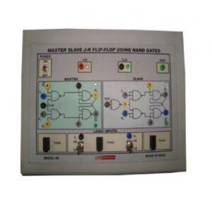 N-06 MASTER SLAVE J-K FLIP-FLOP USING NAND GATES