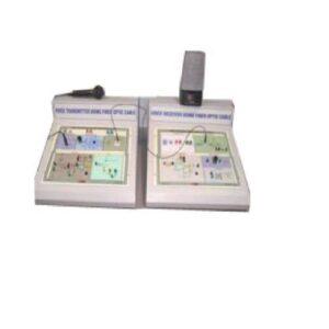 X-13 VOICE TRANSMITTER/RECEIVER USING FIBRE OPTIC CABLE