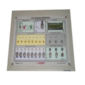 E-21 LCD CHARACTERISTICS
