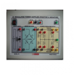 F-09 IC REGULATED POWER SUPPLIES (POSITIVE & NEGATIVE)