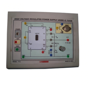F-12 HIGH VOLTAGE REGULATED POWER SUPPLY USING IC 723