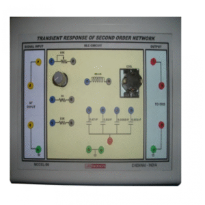 B-06 TRANSIENT RESPONSE OF SECOND ORDER NETWORK